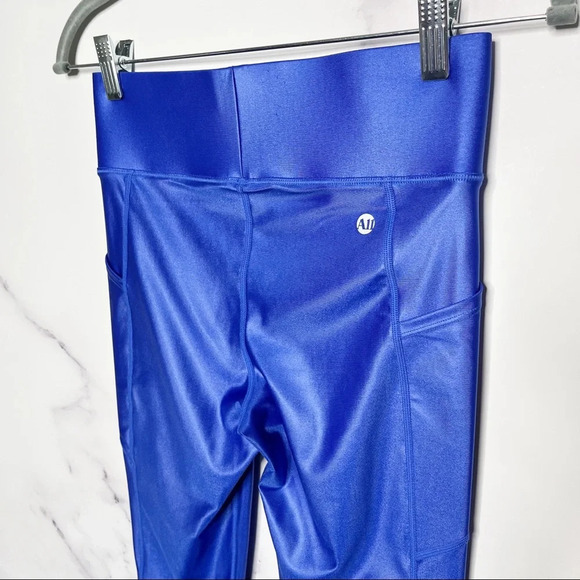 Bandier All Access Center Stage Blue Shine Leggings - Picture 10 of 12